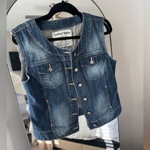 Denim vest